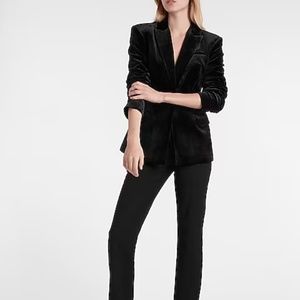 Bryson Ms. Black Velvet Vintage Riding Habit Blazer / Jacket  UK size 16